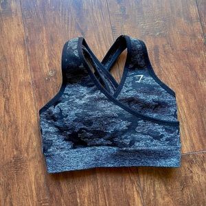 Gymshark Seamless camo sports bra